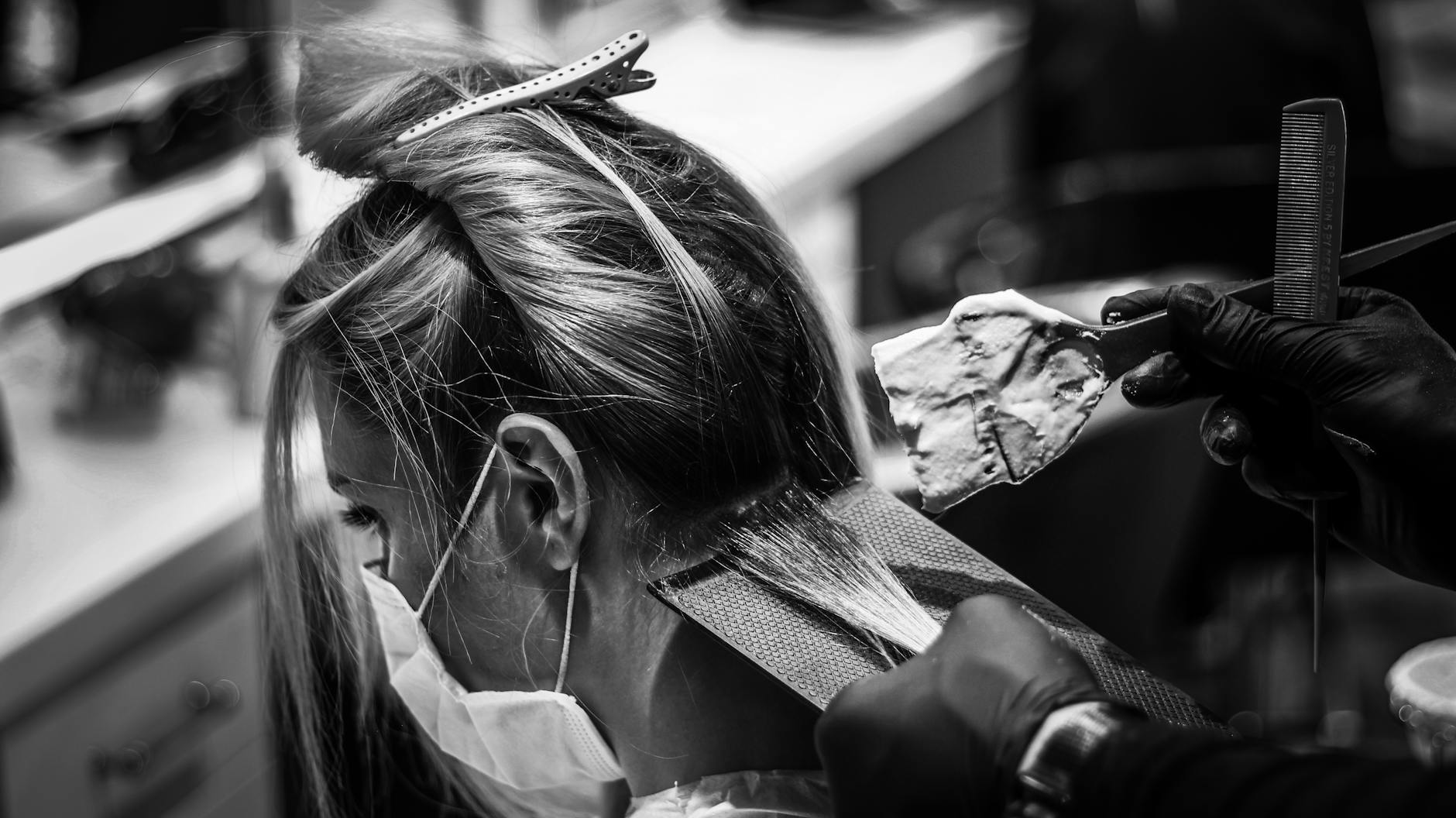 Glatte Haare nach Keratin-Behandlung